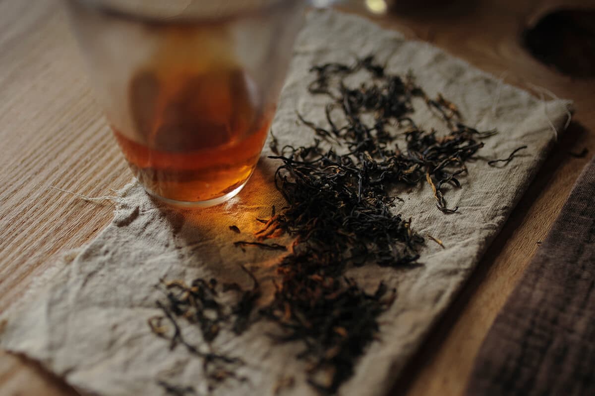 Разница в составе красных чаев разных сезонов сбора