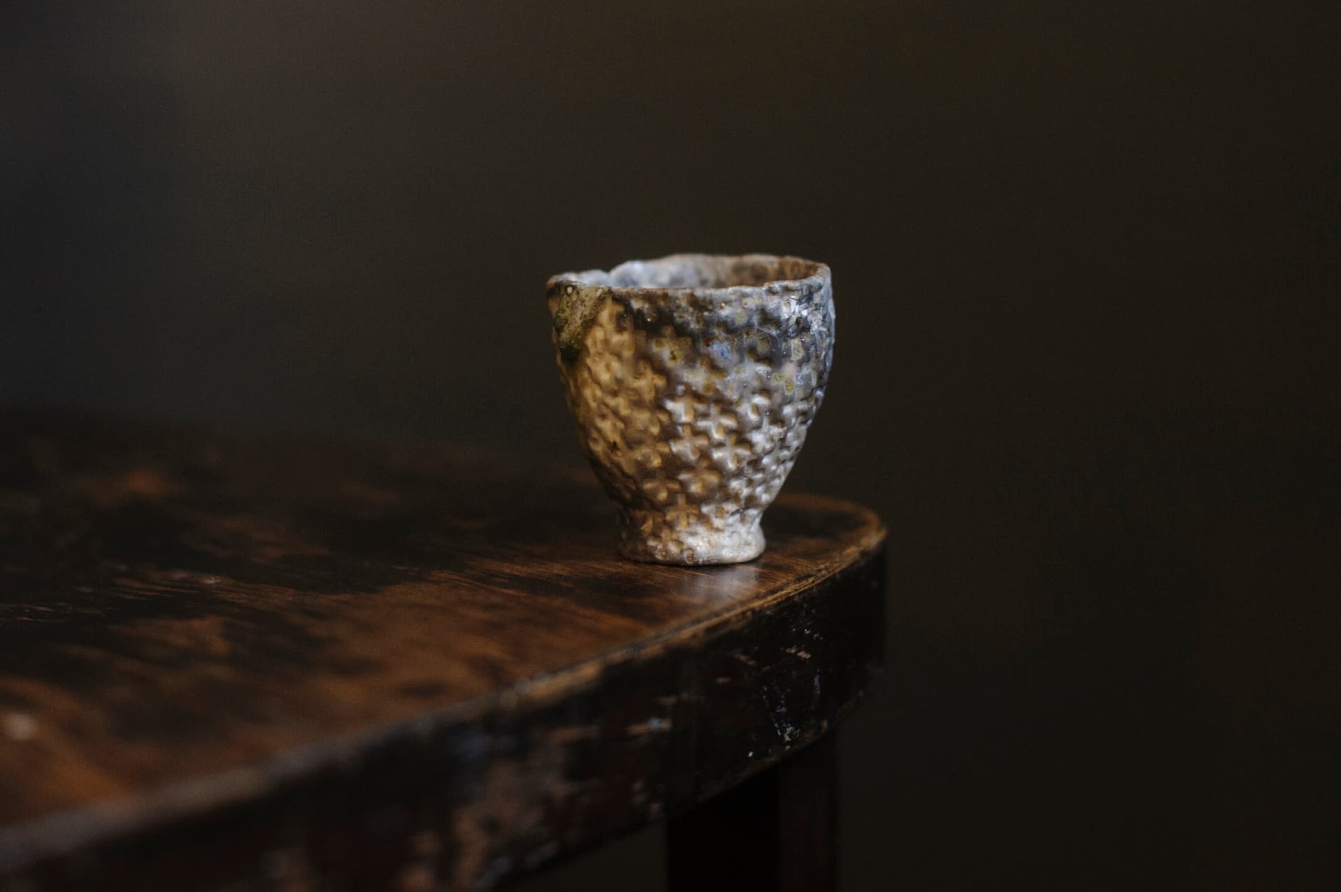 Пиала Марины Акиловой №2, дровяной обжиг в печи анагама